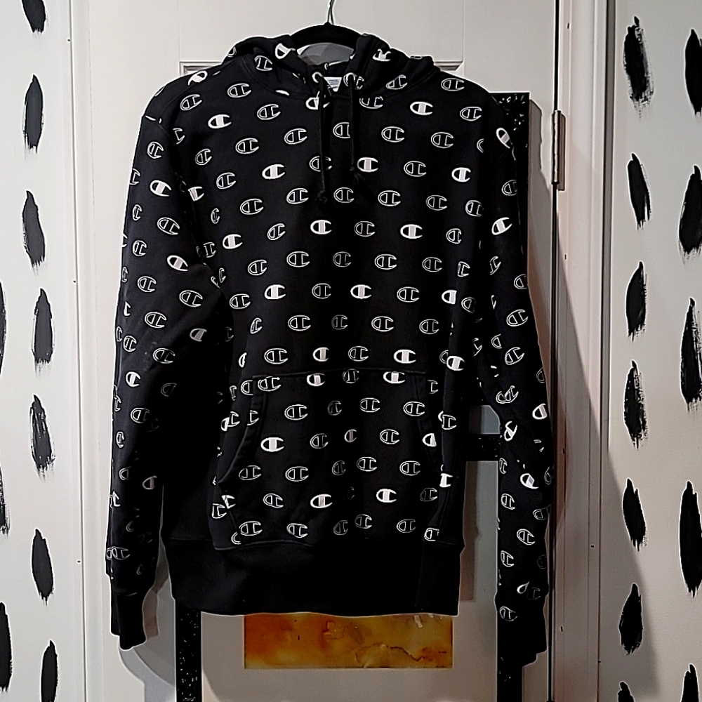 Champion reverse weave sweatshirt , Large, Black